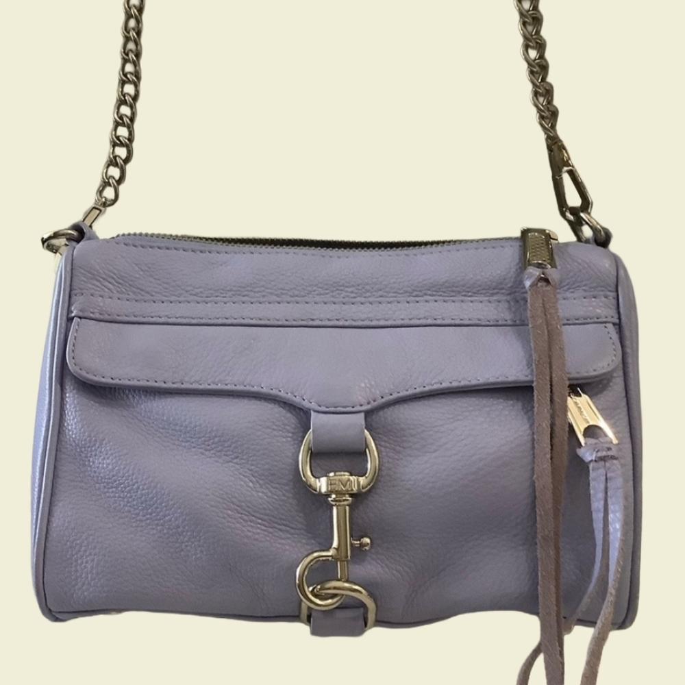 🪻 Lavender Leather Crossbody Bag 🪻